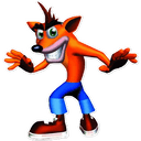 Стикеры Crash Bandicoot в Telegram
