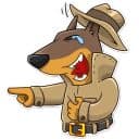 Стикеры Шпион Доби в Telegram