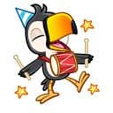 Стикеры Энди в Telegram