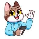 Стикеры Котэус в Telegram