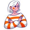Стикеры Маша и Бао в Telegram