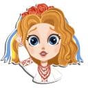 Стикеры Украинская девушка в Telegram