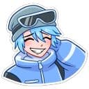 Стикеры Айс в Telegram