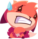 Стикеры Лисёнок Фокси в Telegram