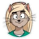 Стикеры Мариа в Telegram